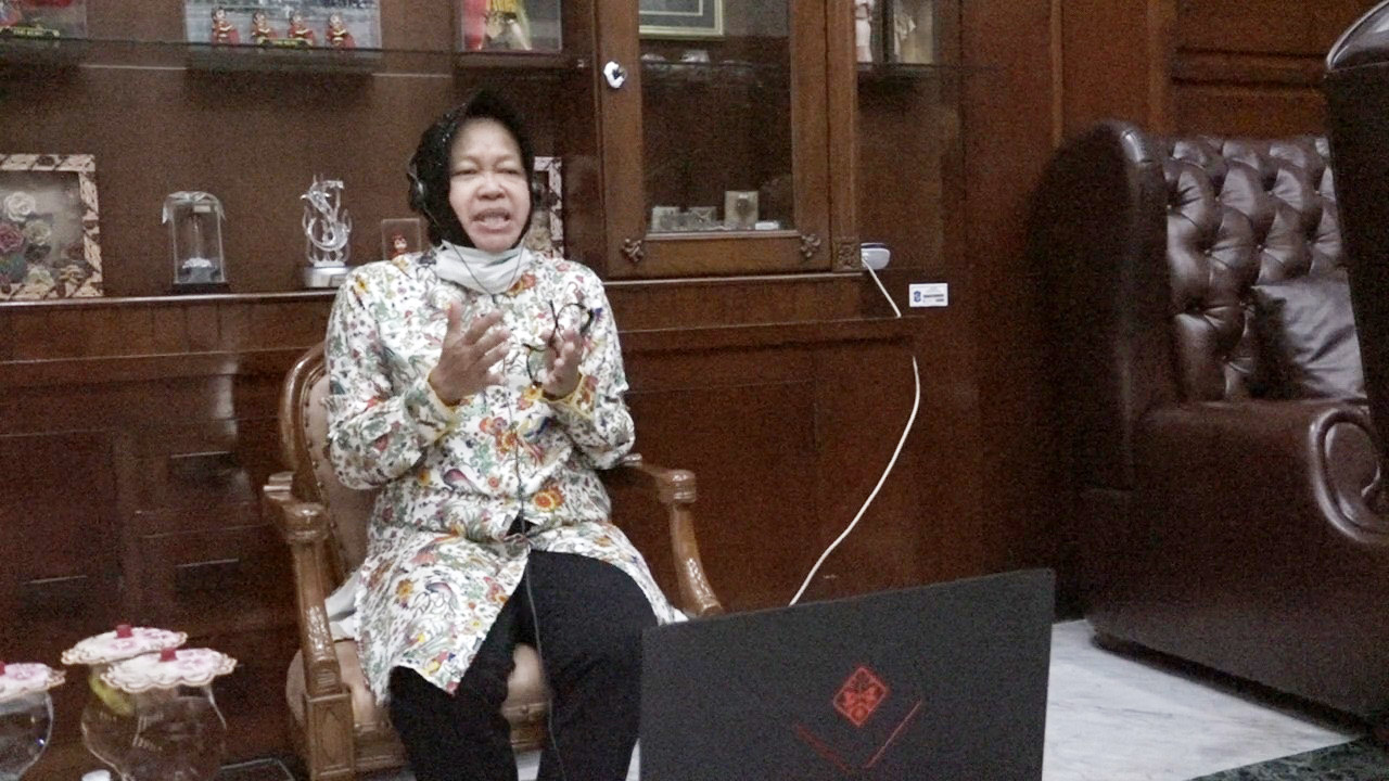 Hari Jadi Kota Surabaya ke 727, Wali Kota Risma Motivasi Pelaku UMKM