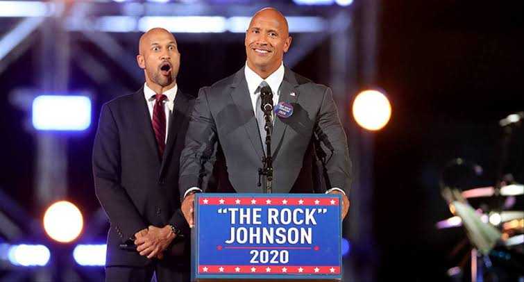 Pasca Sindir Trump, Dwayne Johnson Jadi Unggulan Kandidat Presiden AS Berikutnya
