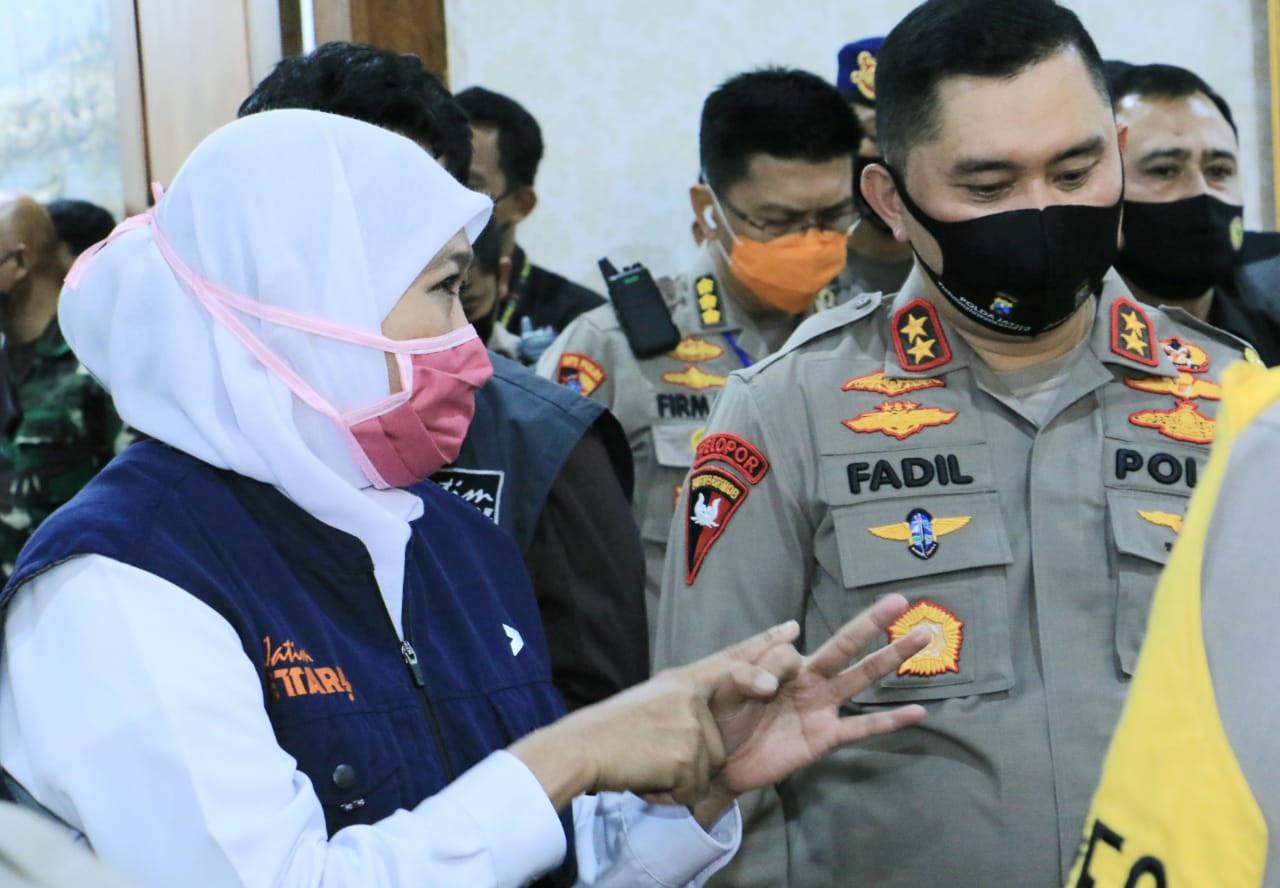 Gubernur Khofifah Apresiasi Polda Jatim Berhasil Ungkap Kasus Narkoba di Tengah Pandemi Covid-19