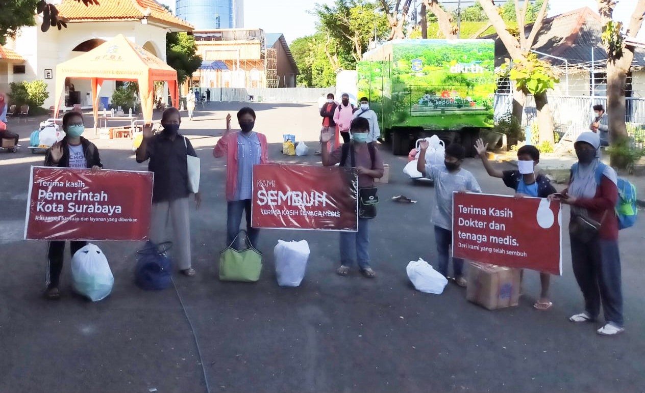 Pasien Sembuh Covid-19 di Surabaya Sudah Capai 1.629 Orang