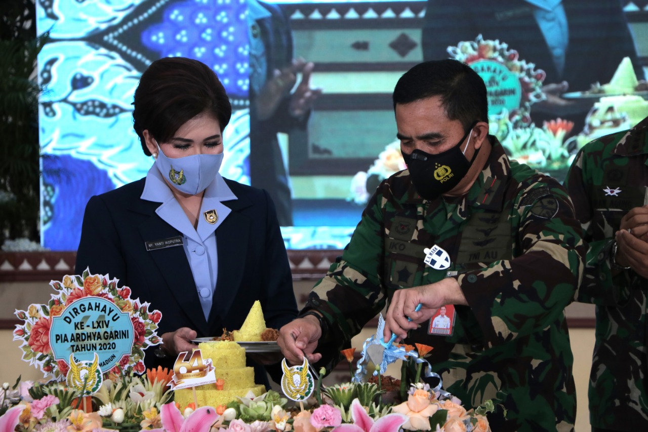 Rayakan HUT ke-64 PIA, Danlanud Berharap Istri Prajurit Jaga Eksistensi
