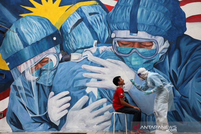 Malaysia Catat Kasus Harian Covid-19 Tertinggi