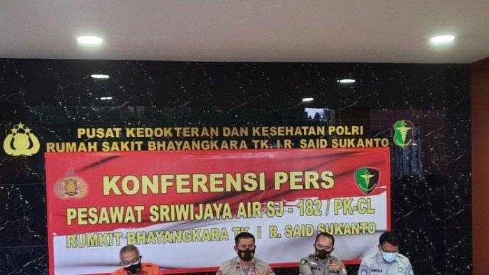 Sriwijaya Air: RS Polri Berhasil Identifikasi Satu Penumpang