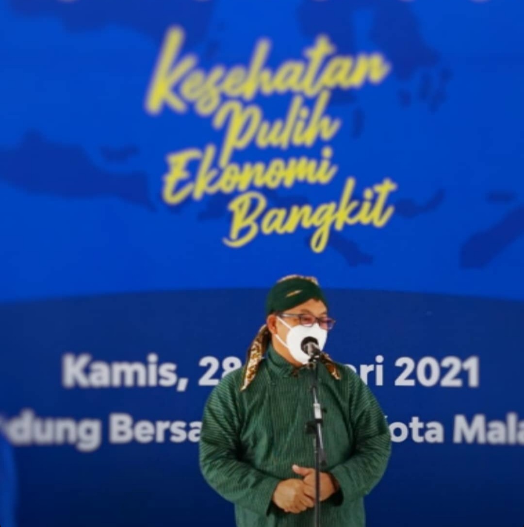 5.551 Nakes di Kota Malang Selesai Vaksinasi Tahap Pertama