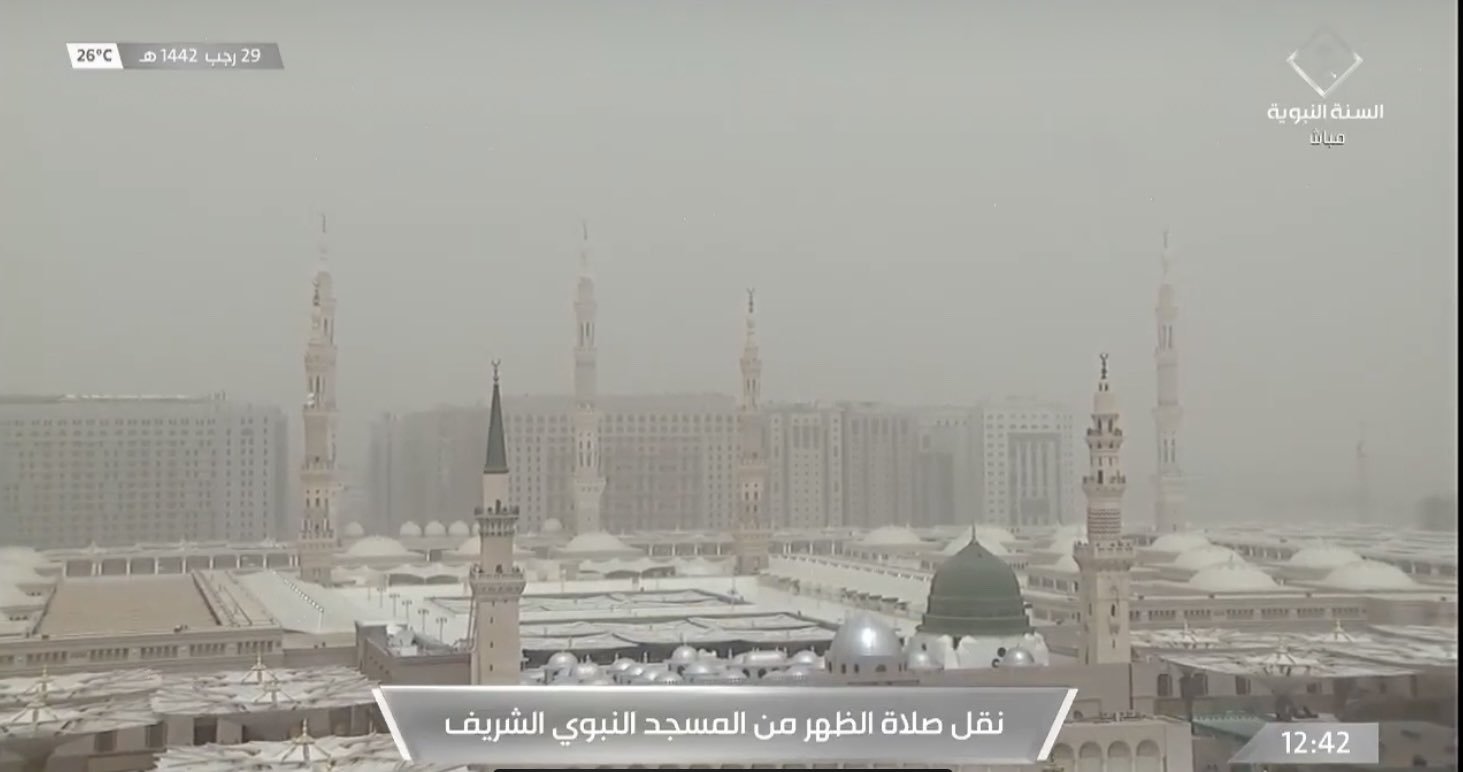 Mekah-Madinah Dilanda Badai Pasir dan Debu