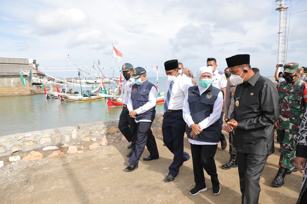 Gubernur Berharap Pelabuhan Dungkek Menjadi Pendorong Ekonomi Sumenep