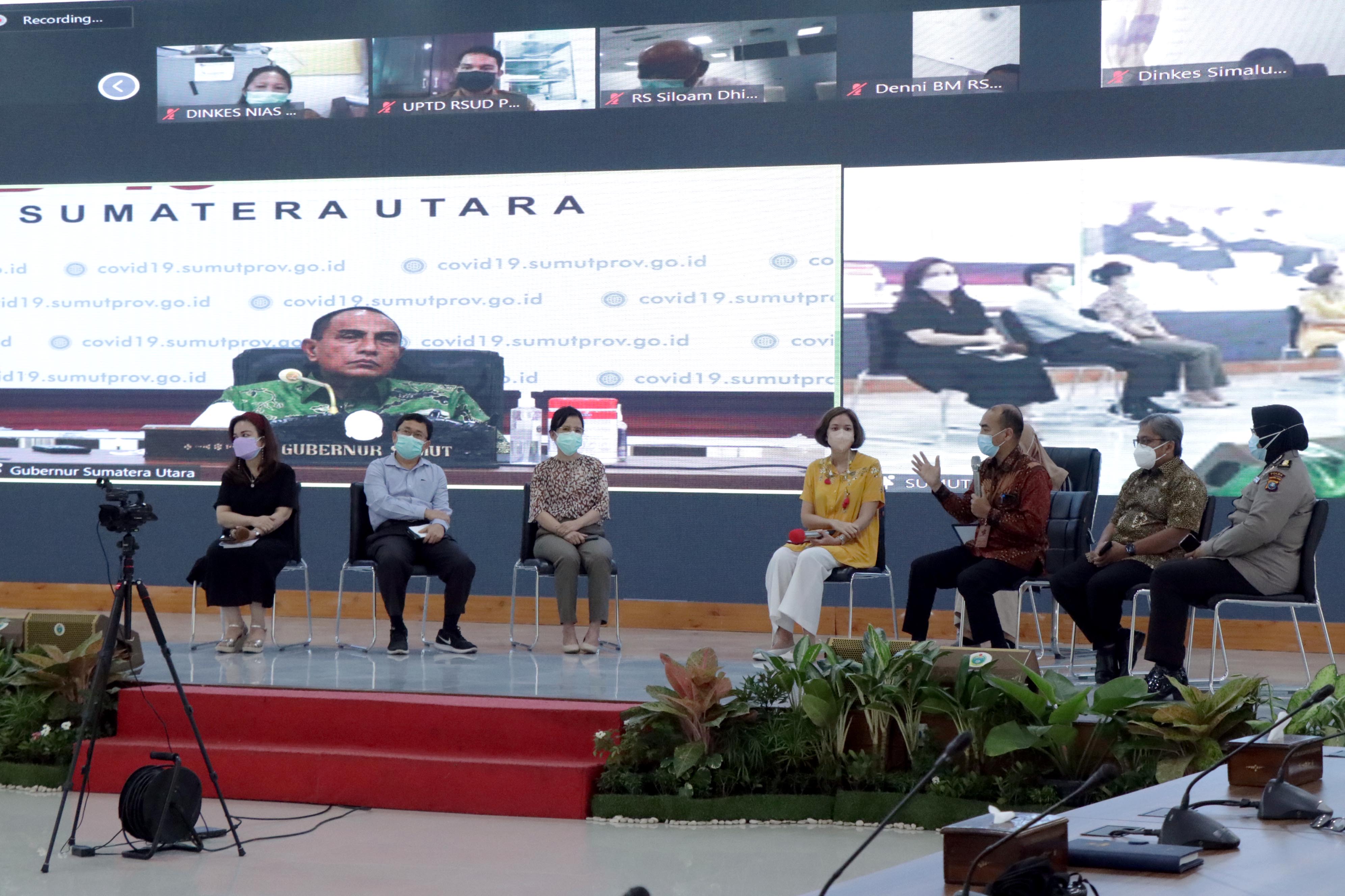 Jumlah Pasien Covid Melonjak di Sumut, RS Kewalahan Tangani Pasien