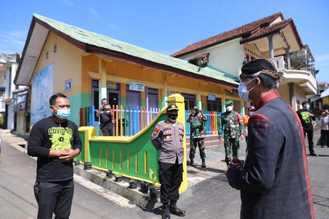 Satu Desa di Wonosobo Jalani Isolasi Mandiri, Ganjar Berpesan Begini