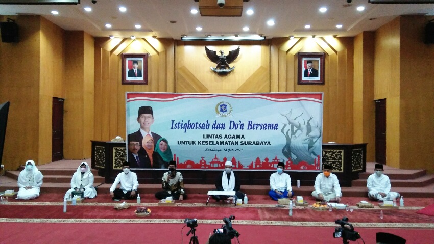 DPRD Gelar Istighotsah Virtual dan Doa Lintas Agama untuk Keselamatan Surabaya