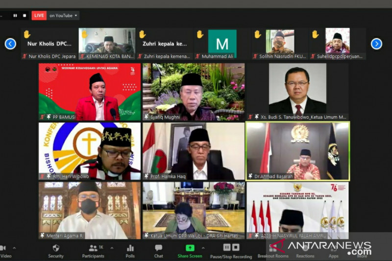 Bamusi PDIP Dorong Tokoh Agama Bangun Narasi Positif Lawan Pandemi