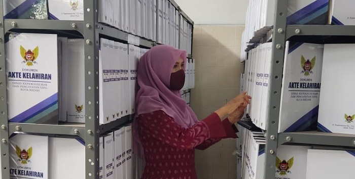 Dispendukcapil Kota Kediri Terapkan Digitalisasi Dokumen