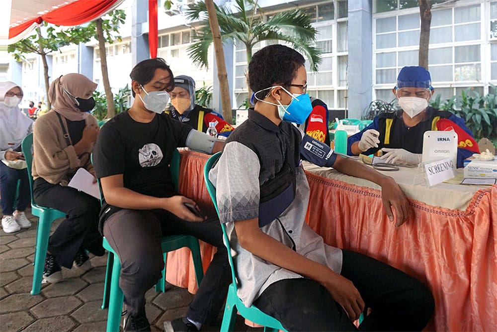 Masuk Level 2, Pemkot Kediri Kian Gencarkan Vaksinasi