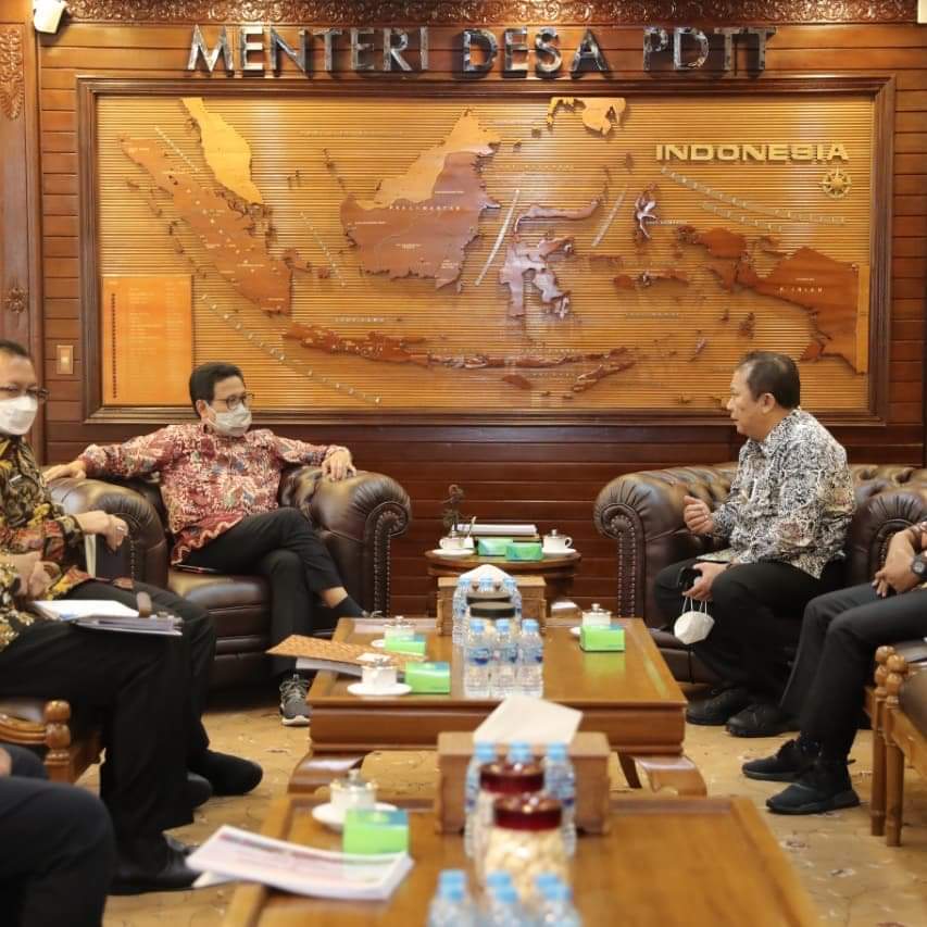 Gagas Smart Village, Bupati dan Ketua DPRD Jember Temui Menteri Desa