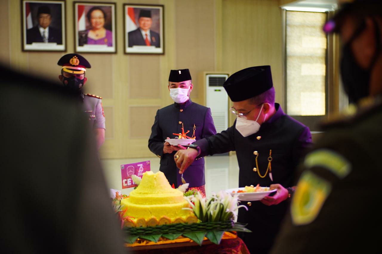 Upacara Peringatan Hari Jadi Jatim ke - 76 Digelar Virtual di Kota Batu