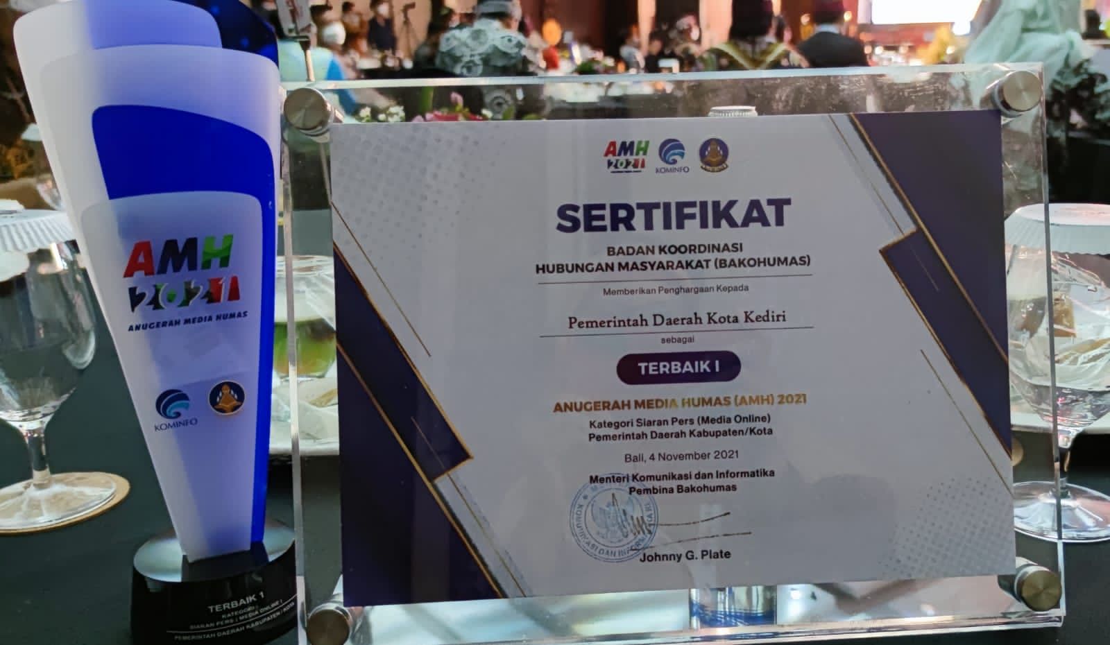 Pola Siaran Pers Media Online Pemkot Kediri Terbaik se-Indonesia