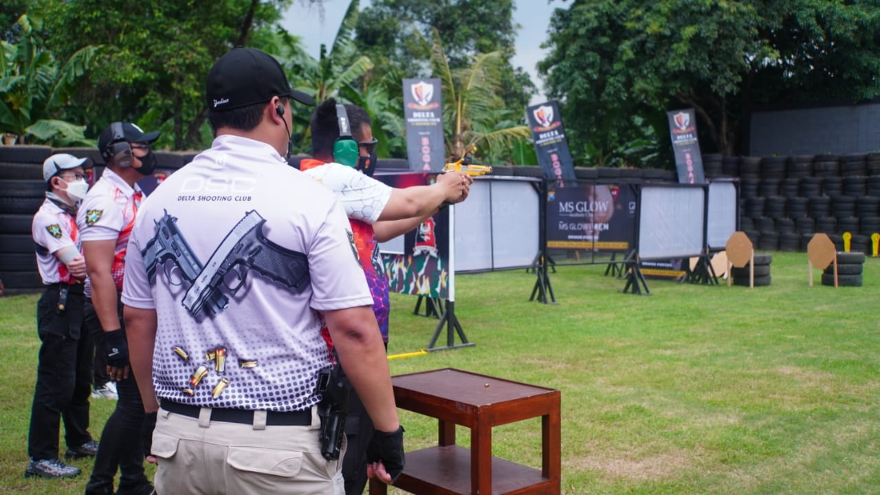 Pacu Prestasi Menembak, Kapolresta Sidoarjo Resmikan Delta Shooting Club