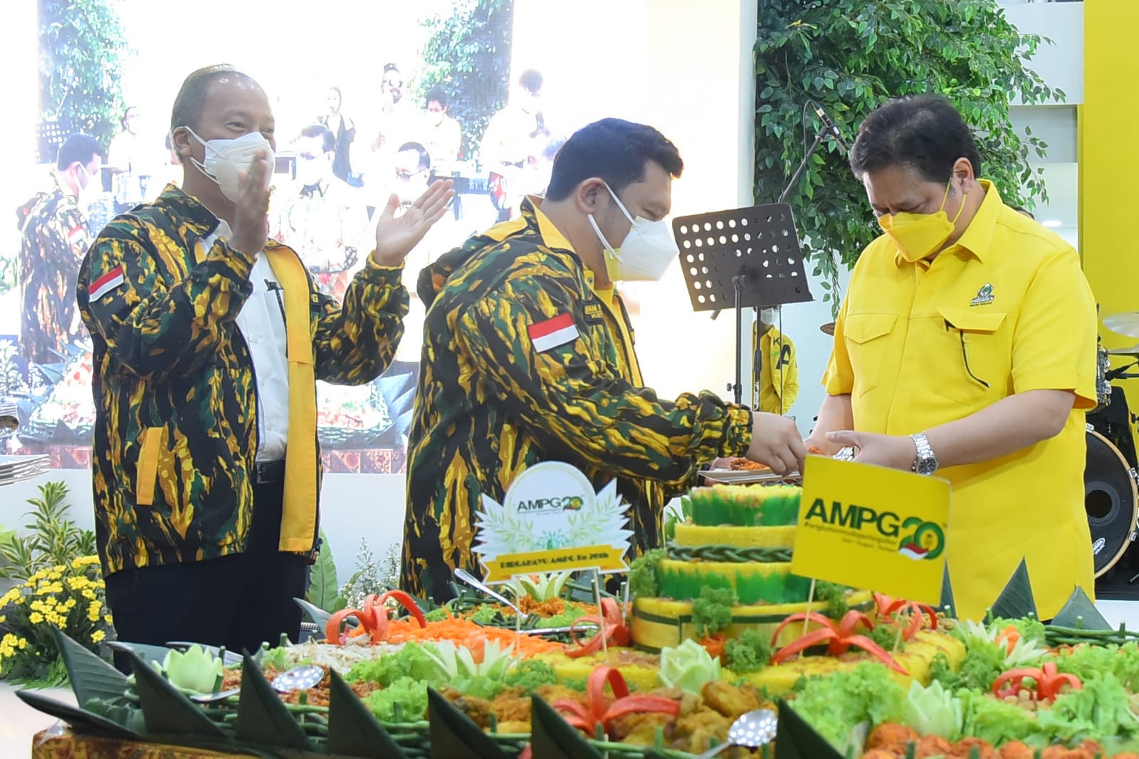 Di Depan AMPG, Airlangga Targetkan Golkar Raih Suara Terbanyak di Pilpres 2024