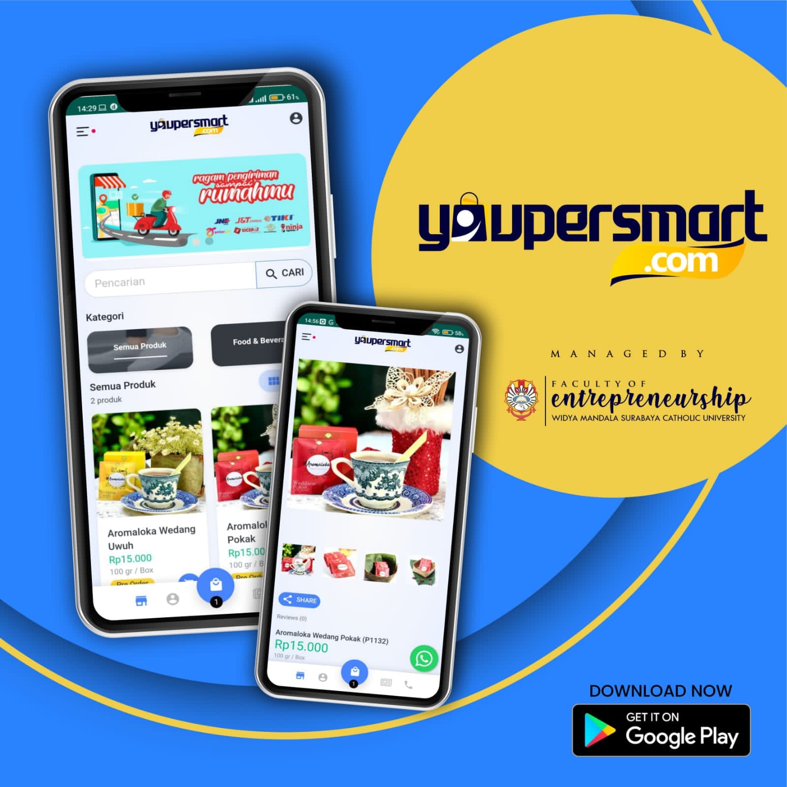 Fakultas Kewirausahaan UKWMS Luncurkan Youpersmart