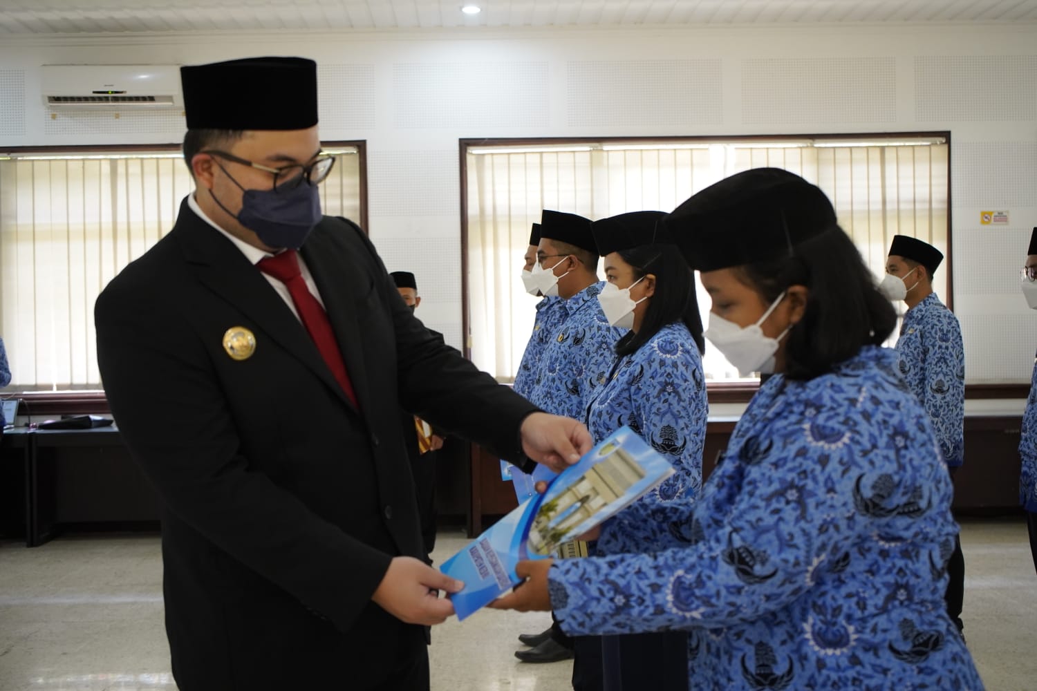 Mas Dhito Inginkan Kinerja ASN Baru di Pemkab Kediri Seperti Ini