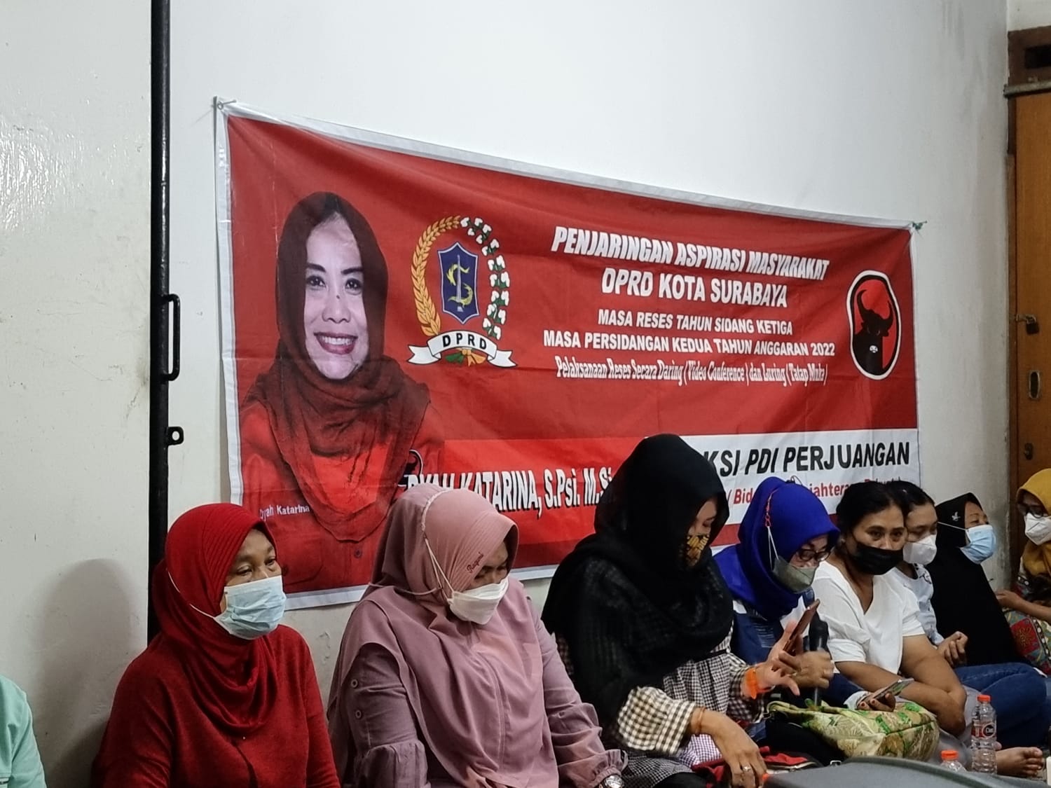 Reses Dyah Katarina di Kecamatan Sawahan, Perjuangkan Keluhan Kader Kesehatan