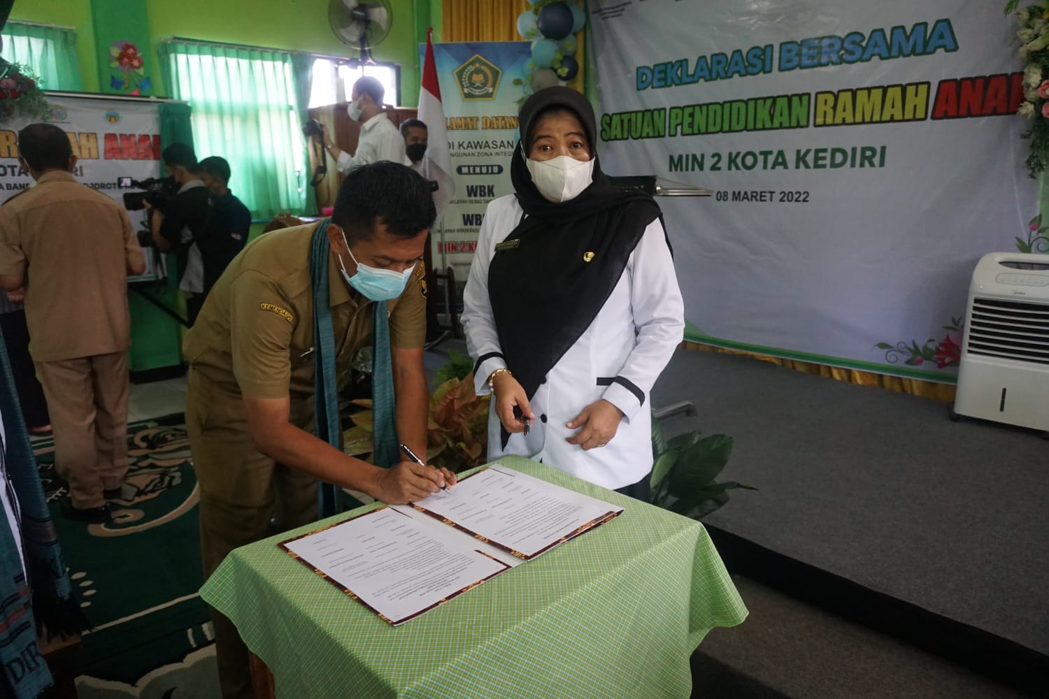 Pemkot Kediri Dukung Madrasah Ramah Anak