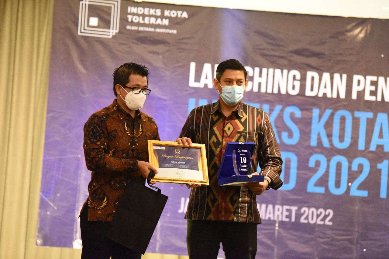 IKT Kota Kediri di 10 Besar, Walikota Janji Tingkatkan Toleransi Beragama
