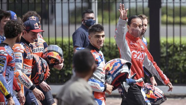 Usai Bertemu di Istana Negara, Marc Marques Mengaku Terkesan dengan Sosok Presiden Jokowi