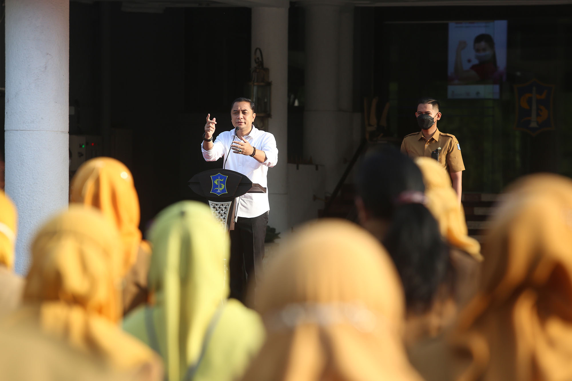 Selama Ramadan, Pemkot Surabaya Bersama TNI-Polri Gelar Patroli Keliling