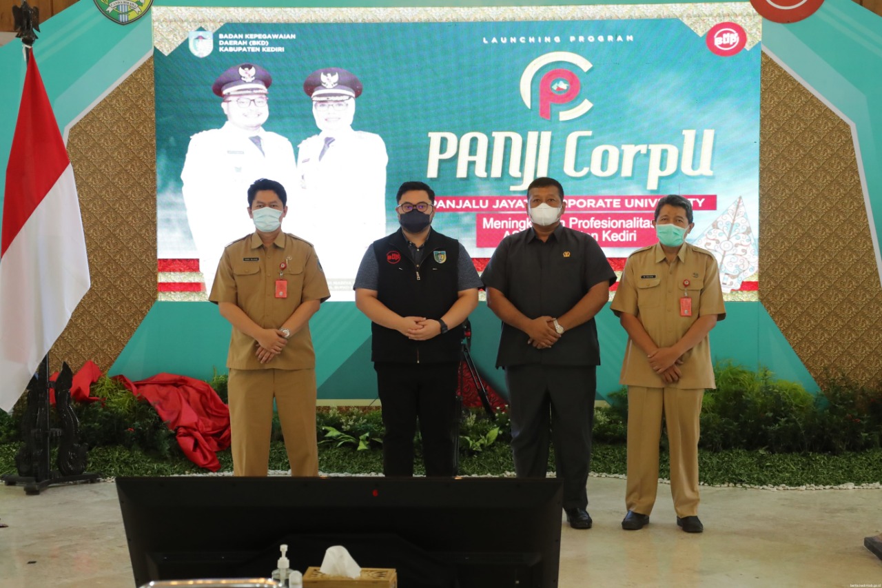 Pertama di Indonesia, Pemkab Kediri Resmikan Panji CorpU Tempat Membentuk ASN Berkualitas