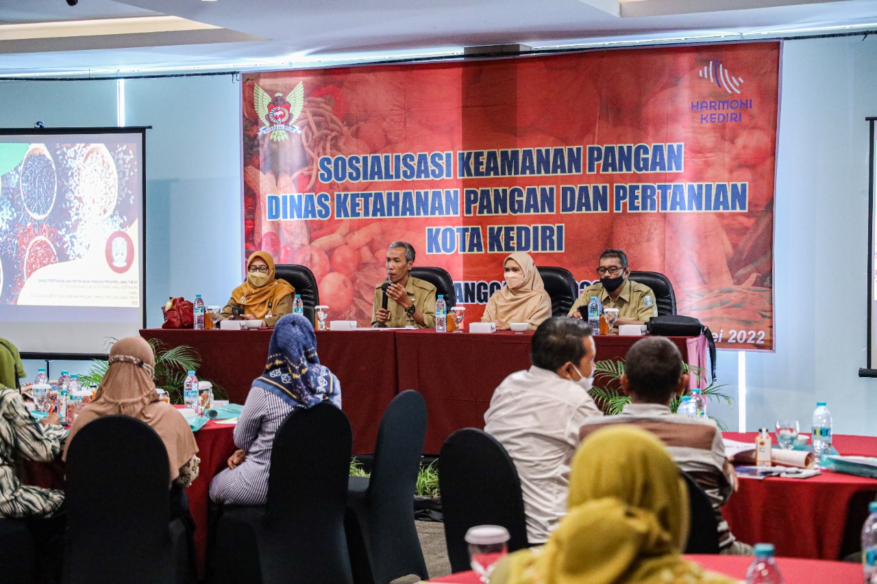 DKPP Kota Kediri Pantau Keamanan Pangan dari Pencemaran Biologis dan Kimia