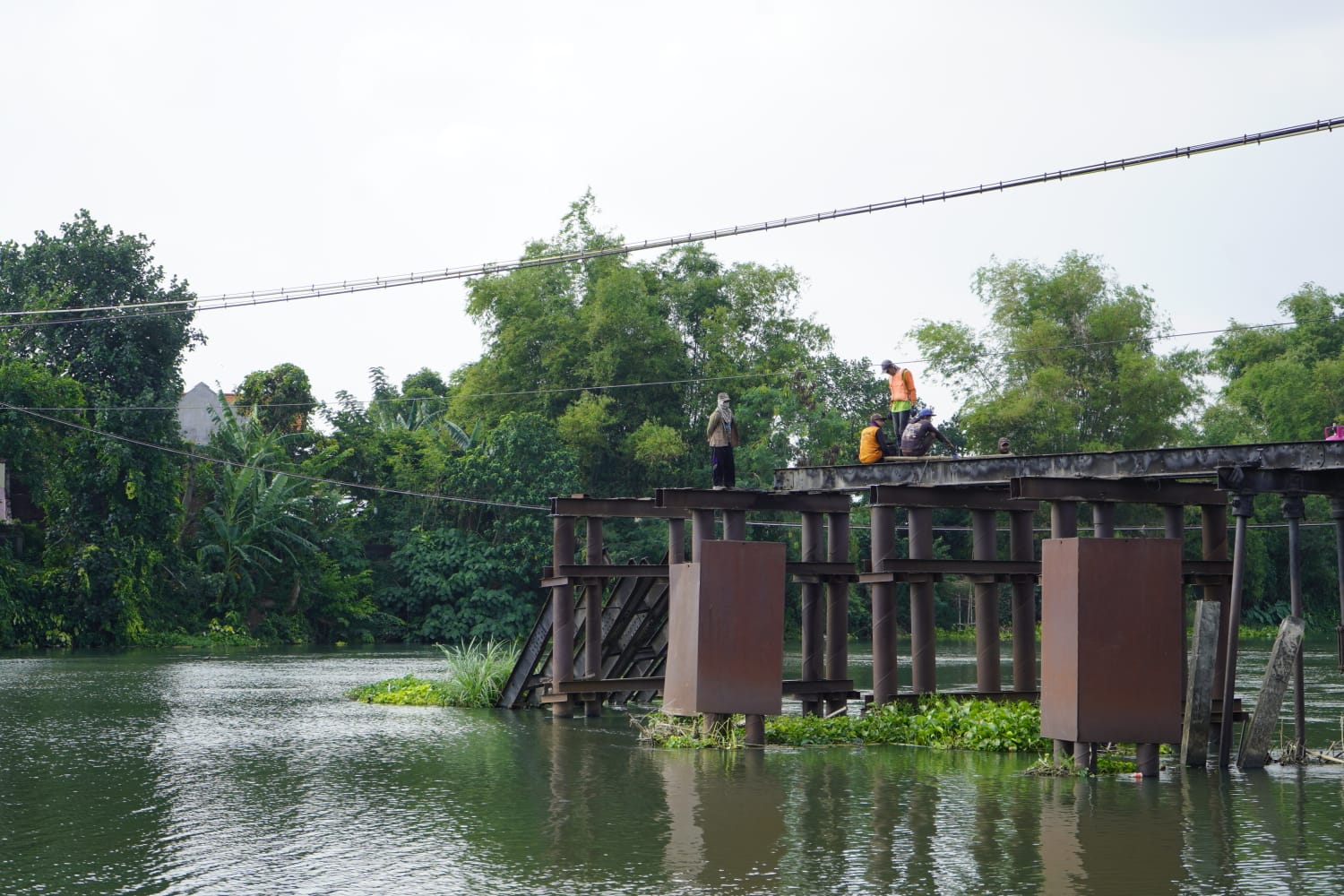 2023, Jalan Menuju Jembatan Jong Biru Dilebarkan