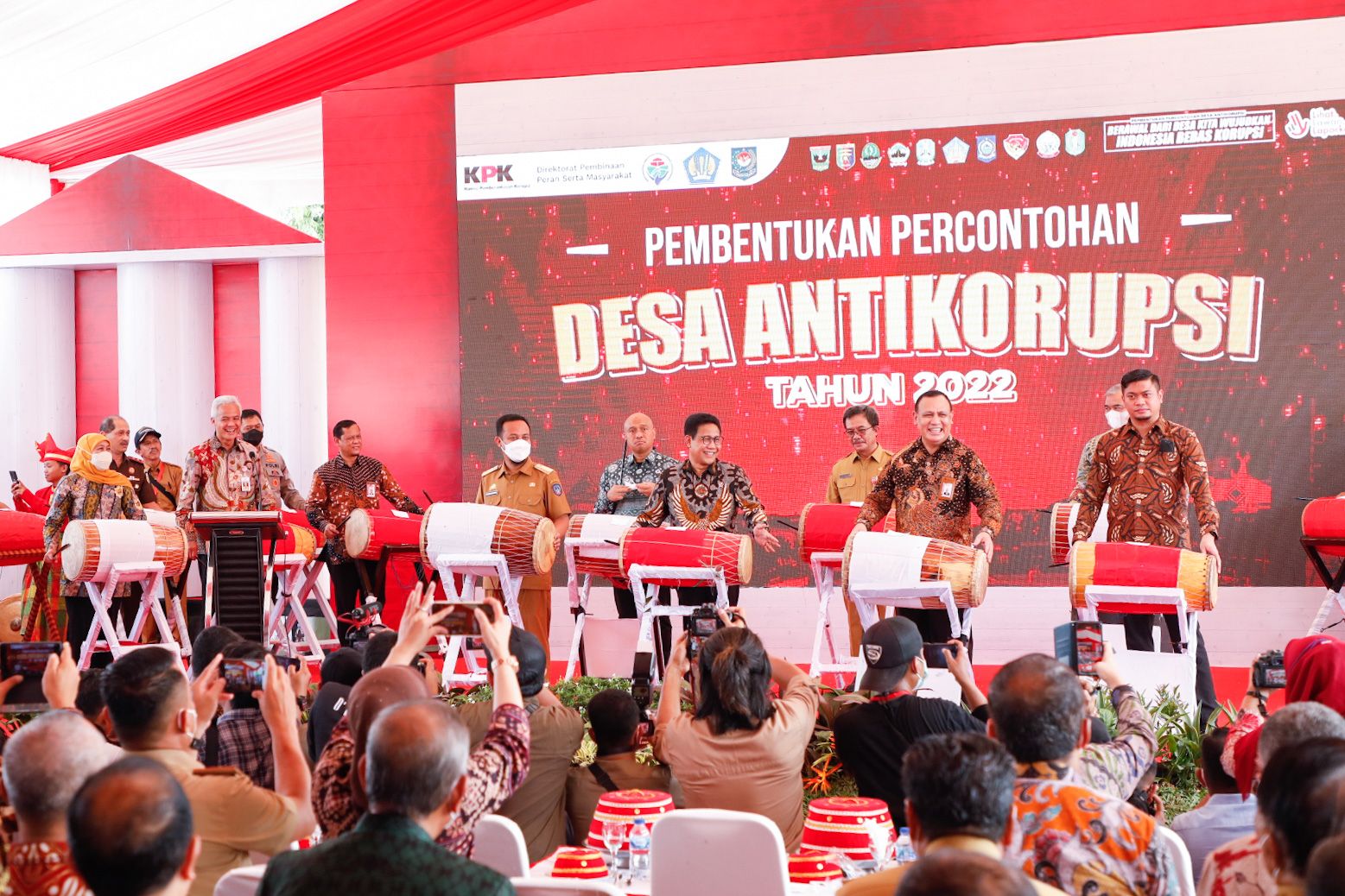 Ganjar Siap Jadikan 7.809 Desa Jateng Jadi Percontohan Antikorupsi Nasional