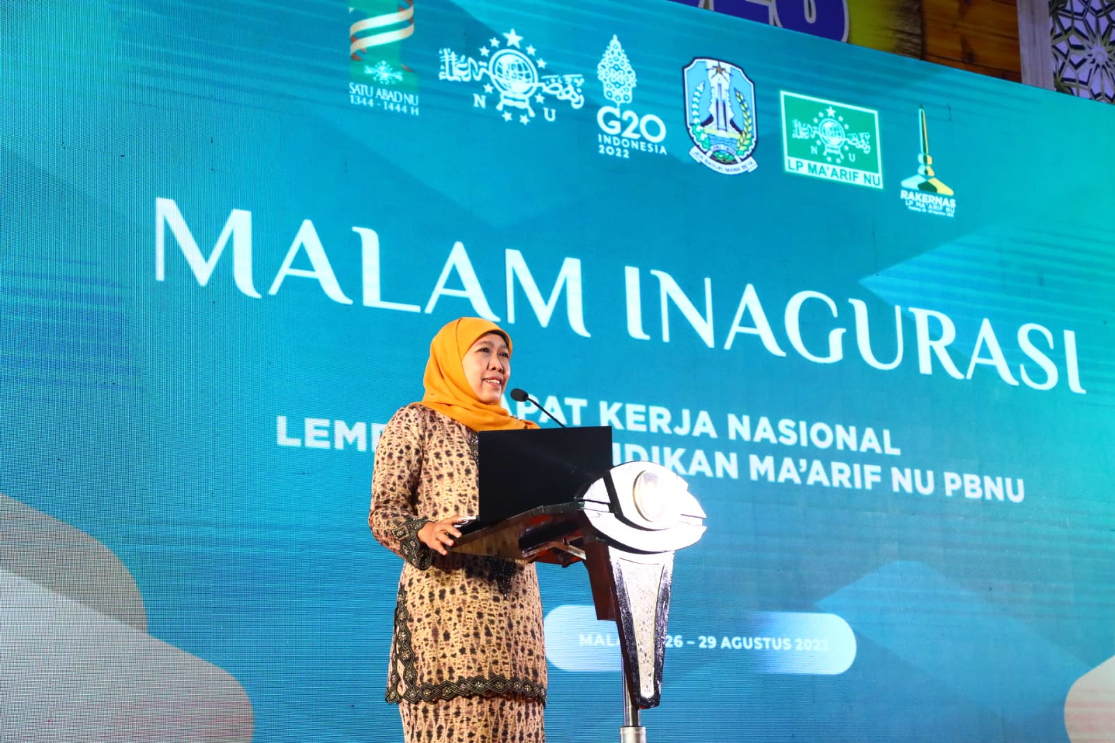 Gubernur Khofifah : LP Ma’arif NU Harus Siap Hadapi Empat Tantangan Dunia Pendidikan