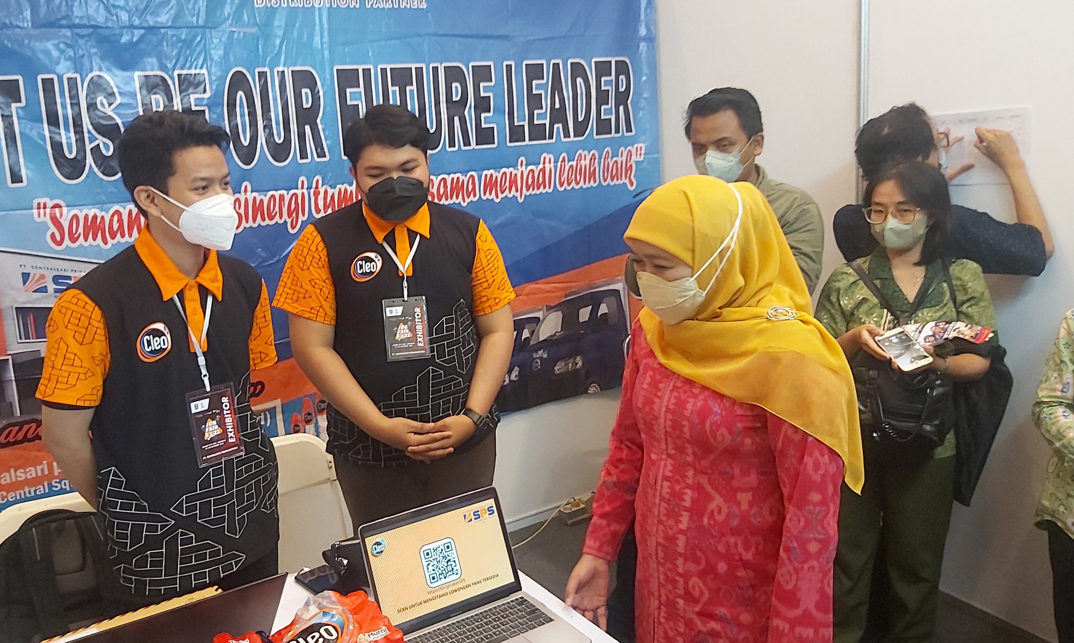 Gubernur Khofifah Berharap Masyarakat Jatim Manfaatkan Job Fair Semaksimal Mungkin