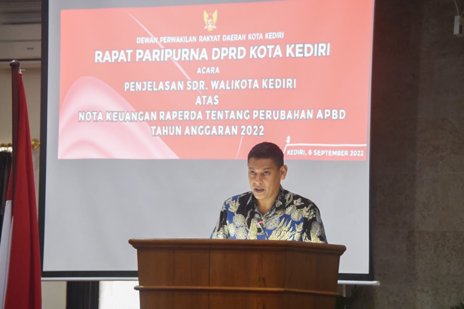 Walikota Abu Bakar : Perubahan APBD TA 2022 Akibat Kondisi dan Kebijakan Tak Sesuai Asumsi