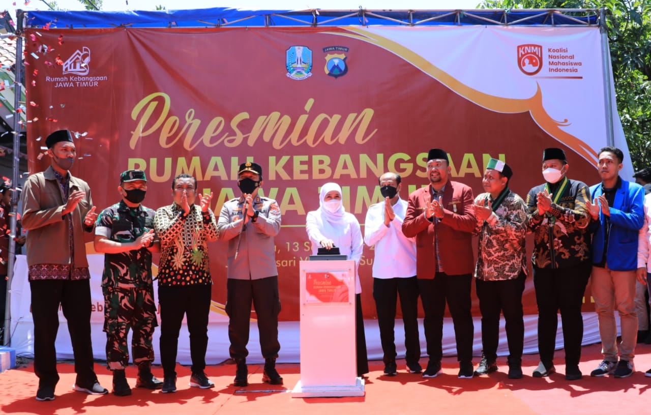 Gubernur Khofifah Ingin Rumah Kebangsaan Jatim Jadi Tempat Bertemunya Social Capital dan Intellectual Capital