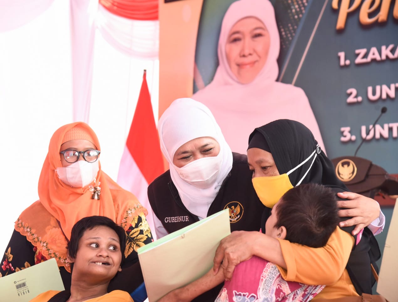 Gubernur Khofifah Percepat Program Perlindungan Sosial
