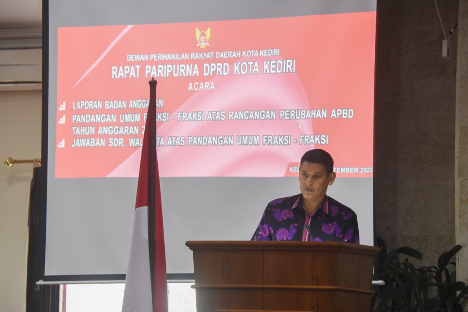 Terkait PU 8 Fraksi atas PAPBD, Ini Jawaban Walikota Kediri