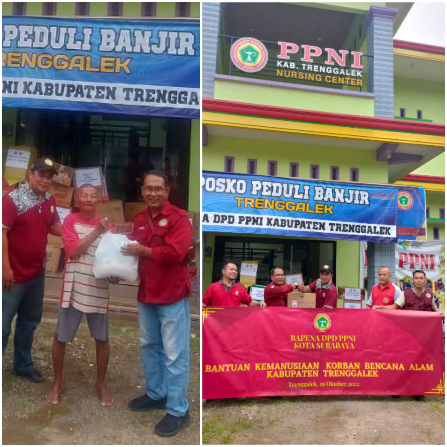 PPNI Surabaya Himpun Dana Tanggap Bencana, Korban Longsor Trenggalek Jadi Tujuan Pertama