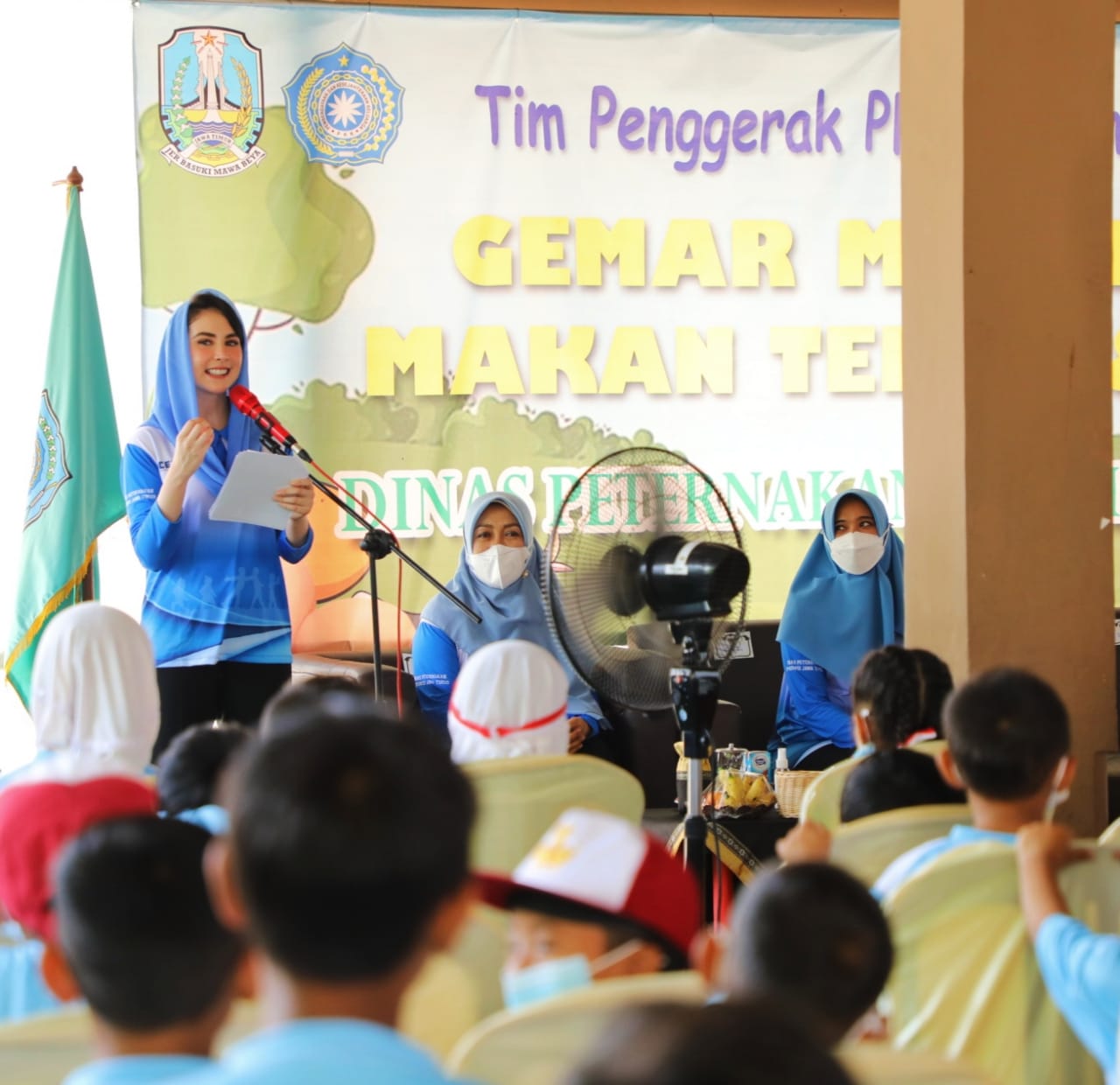 Turunkan Angka Stunting di Kabupaten Mojokerto, Ini Resep Arumi Bachsin