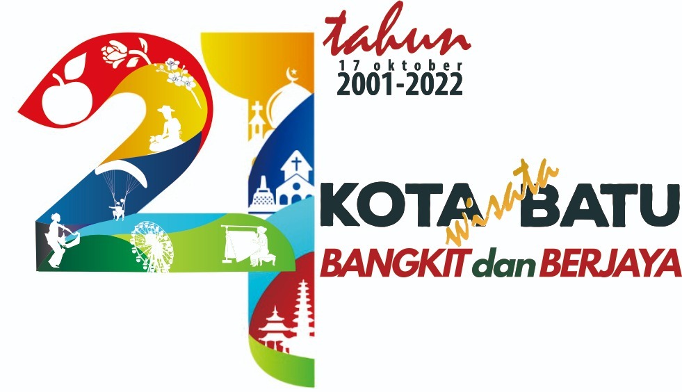 Konsep Logo dan Tema HUT Kota Batu ke 21 Jadi Momen Untuk Bangkit dan Berjaya