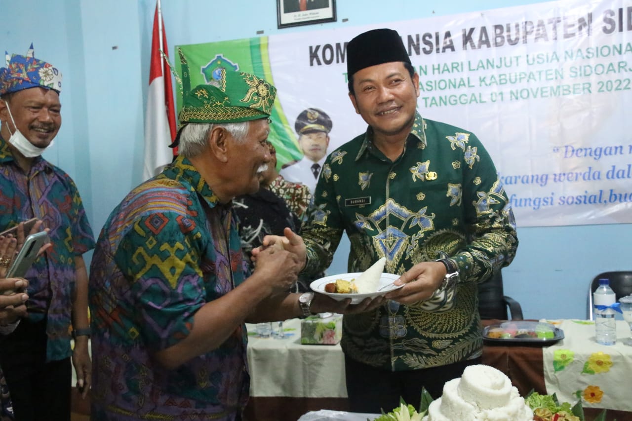 Peringati Hari Lansia 2022, Subandi Minta Pengurus Komda Sidoarjo dan Kecamatan Tingkatkan Pembinaan