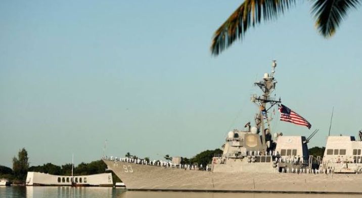China Marah Besar Gegara Kapal Perang AS Wira-wiri di Selat Taiwan