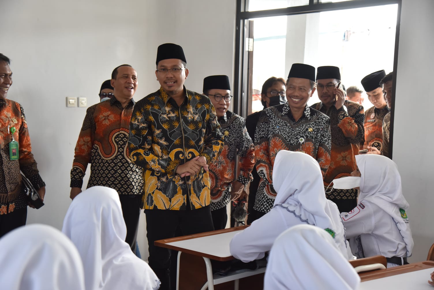 Resmikan SMPN 2 Tulangan, Muhdlor: Momentum Perbaikan Pendidikan Sidoarjo