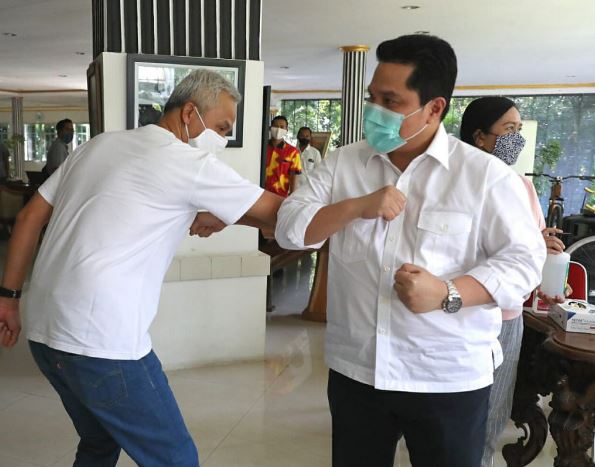 Pasangan Ganjar-Erick Terkuat dalam Simulasi Pilpres 2024 Indikator Politik