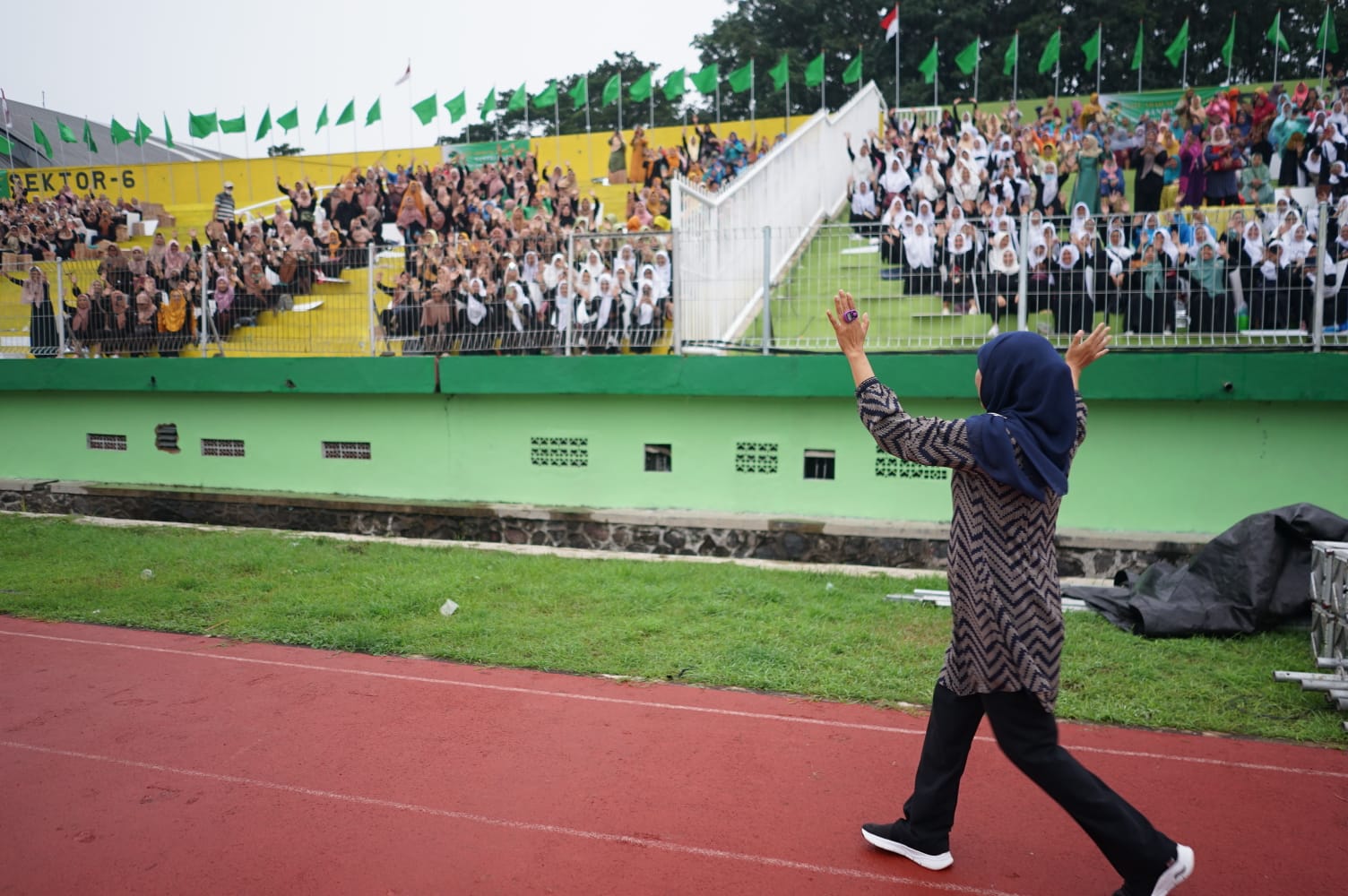 Gubernur Khofifah Berharap Resepsi 1 Abad NU Aman dan Lancar