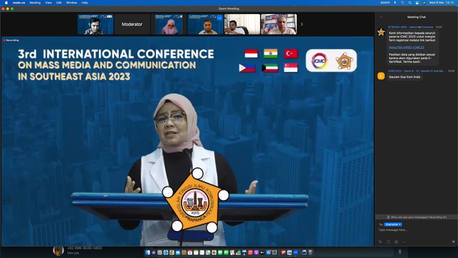 Stikosa-AWS Adakan Konferensi Internasional Komunikasi Media