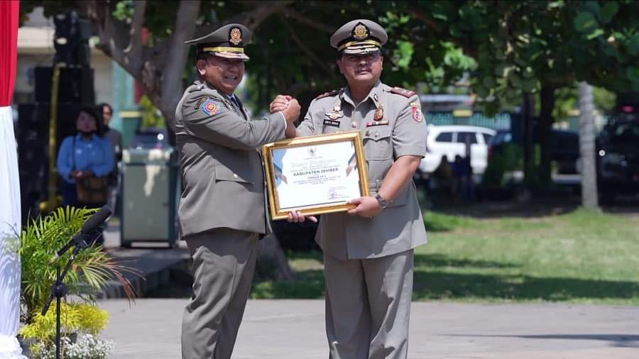 Gelar Apel Pasukan, Bupati Jember Hendy Apresiasi Satpol PP, Satlinmas, dan Satuan Damkar