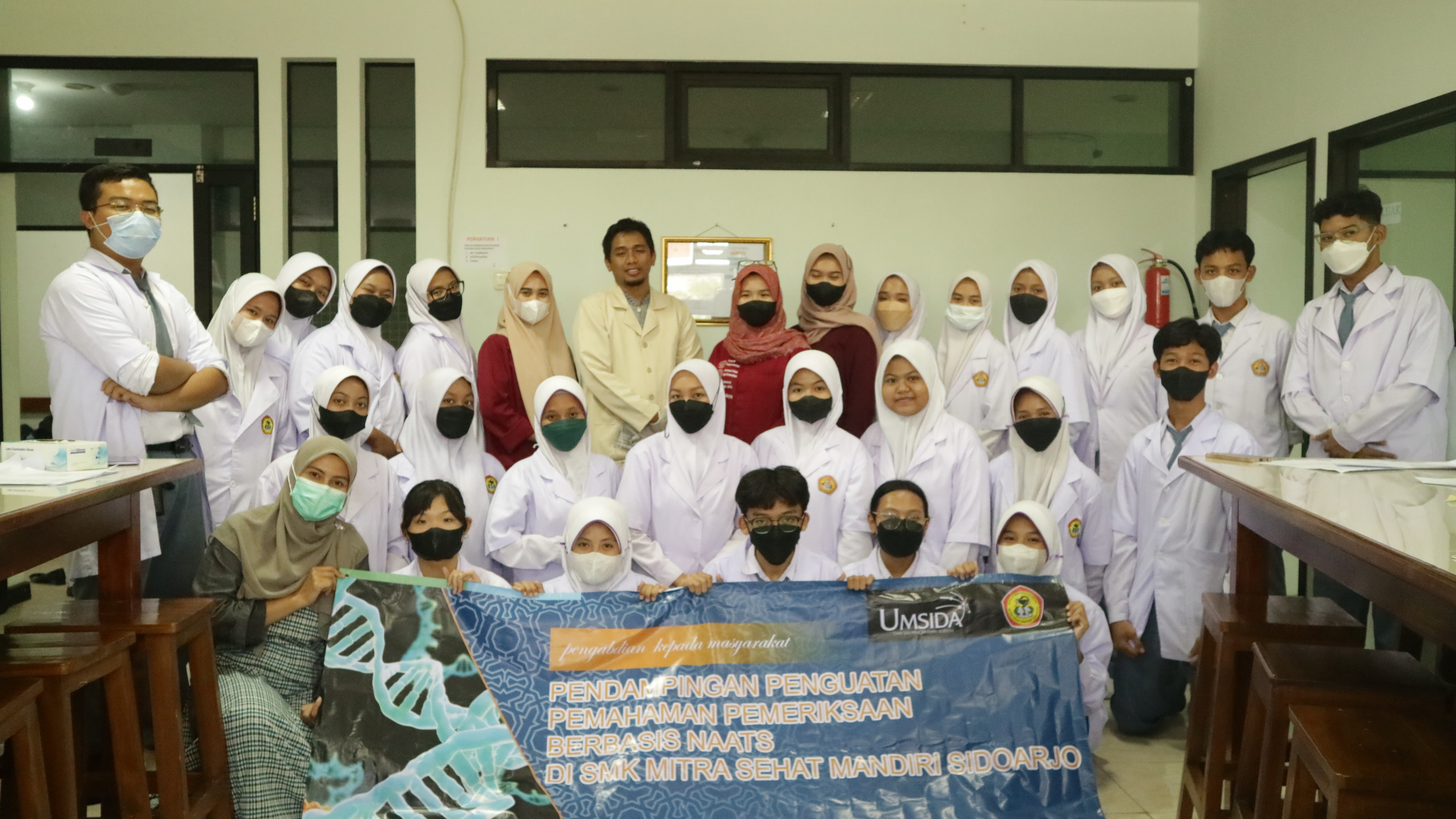 TLM Umsida Kenalkan Pemeriksaan Kesehatan Berbasis Biologi Molekular