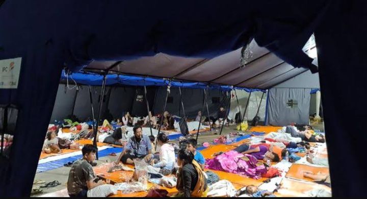 Sekitar 121 Warga Mengungsi di Posko PMI Usai Kebakaran Depo Plumpang